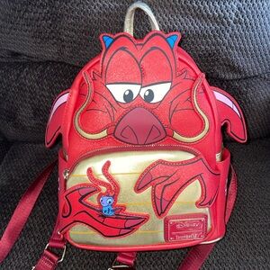 Loungefly Mulan 25th Anniversary Mushu (USED BUT IN GREAT CONDITION)